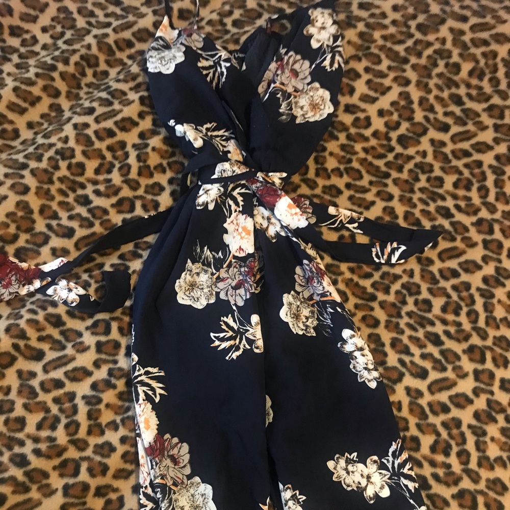 Floral jumpsuit